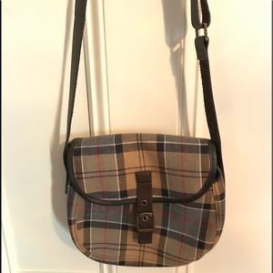 NWOT Barbour Plaid Crossbody Bag